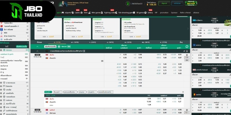 JBO รวบรวมข้อมูลและสถิติสำคัญเพื่อแฟนบอลเอเชีย