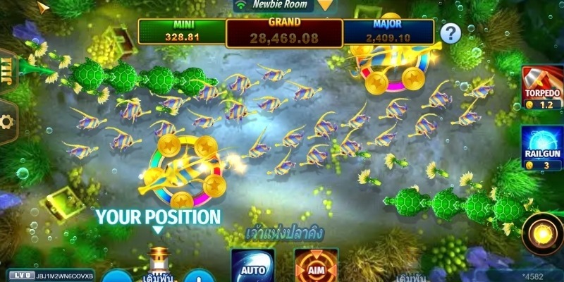 ศึกใต้ท้องทะเล – สนามของเหล่านักล่ามือโปร